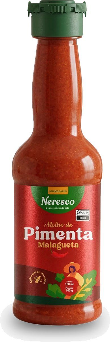 MOLHO PIMENTA MALAGUETA 150ML FRASCO