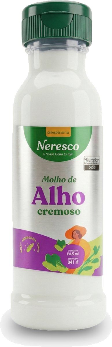 MOLHO DE ALHO  CREMOSO 270ML FRASCO