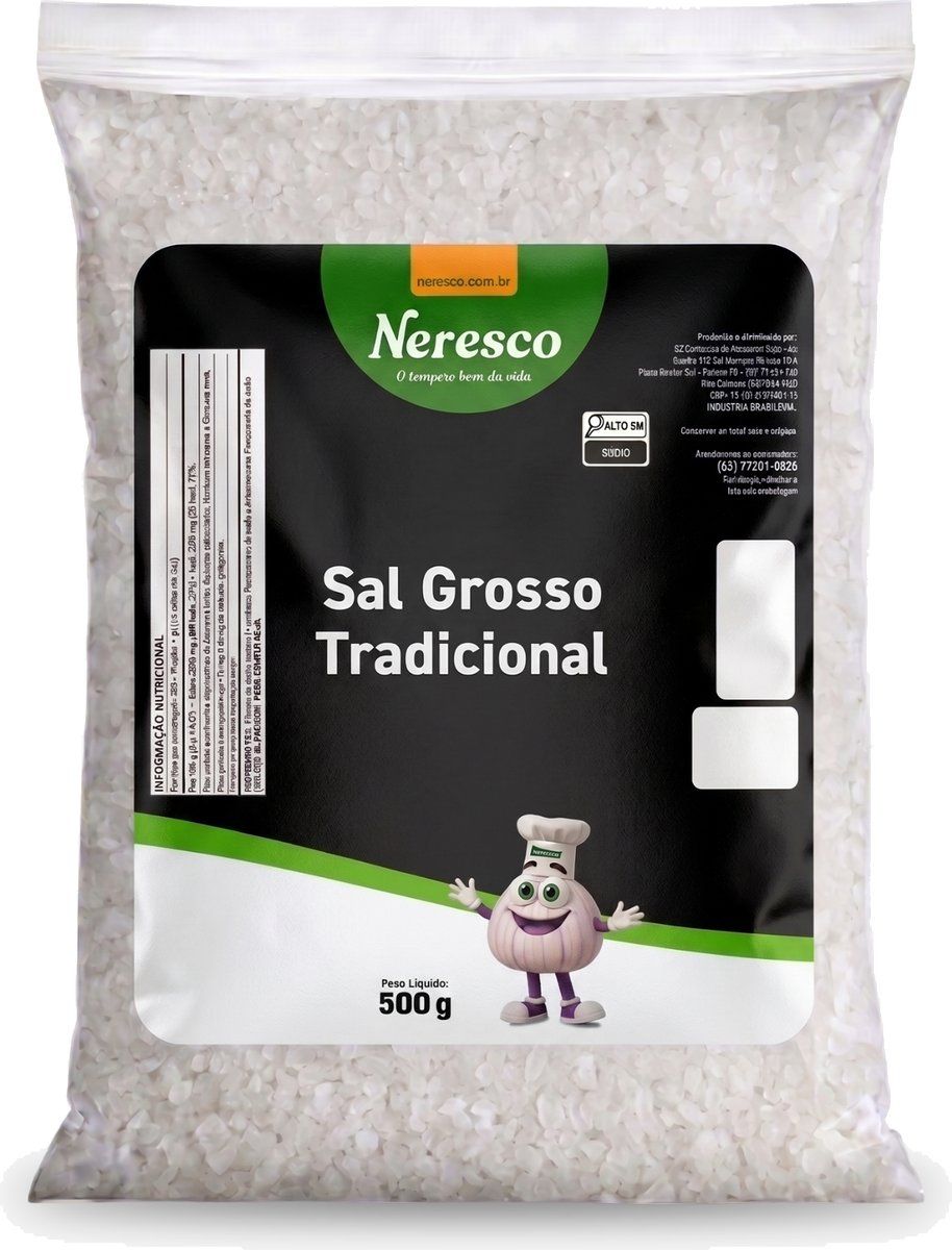 SAL GROSSO TRADICIONAL 500G SACO