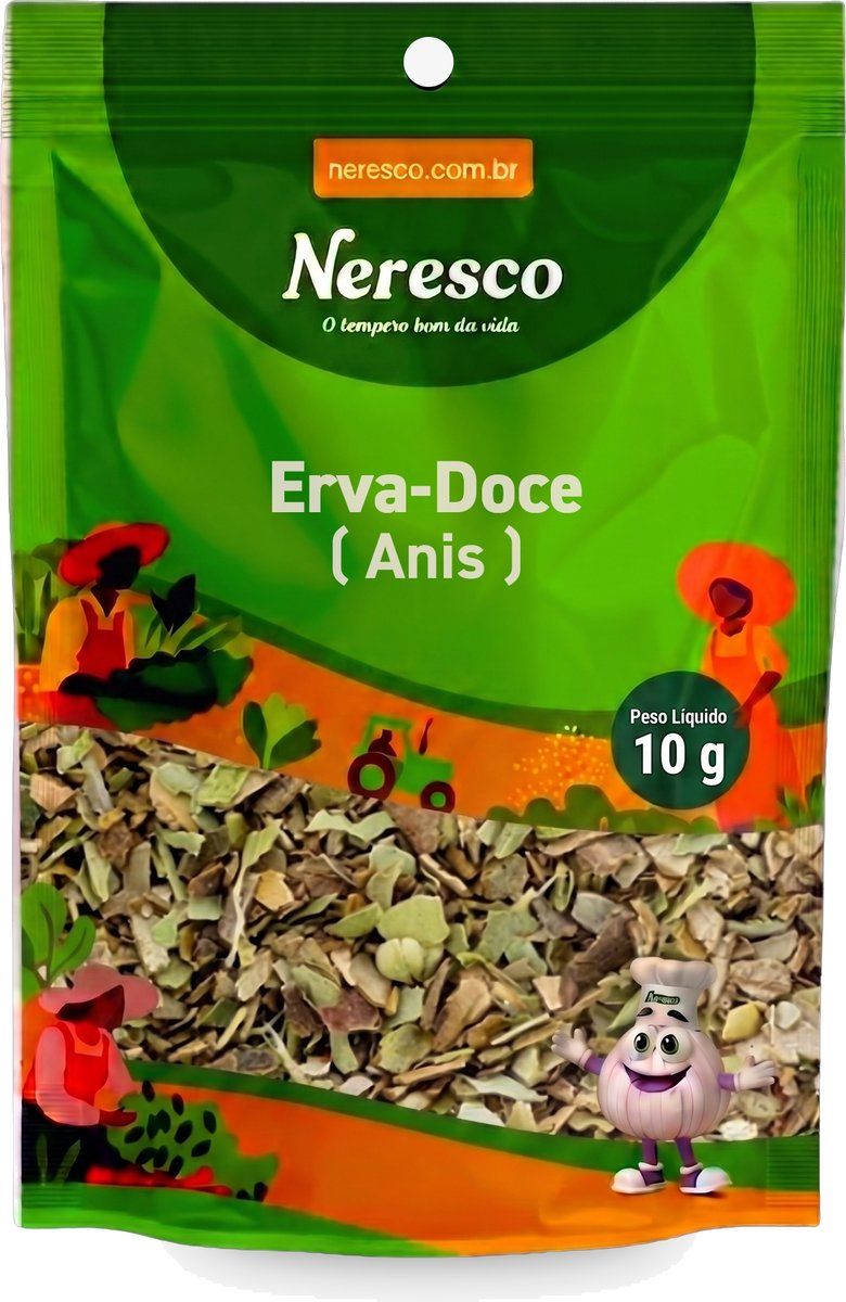 ERVA DOCE ANIS 10G SACHE
